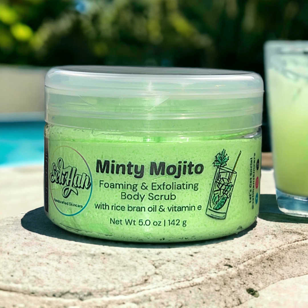Mint Mojito Foaming Body Scrub - Seli Han Skincare