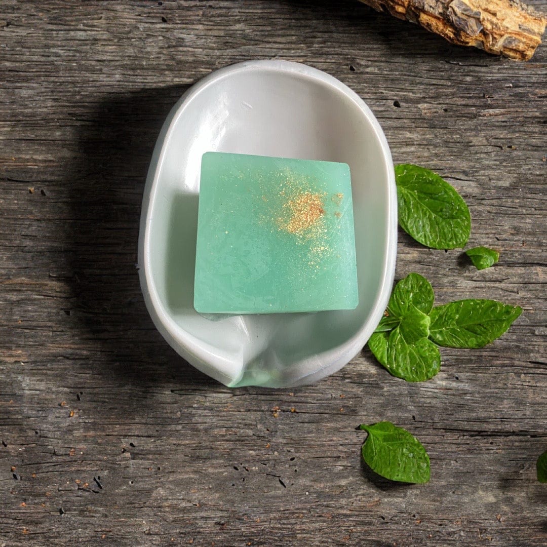 Cucumber Hemp Sparkle Soap - Seli Han Skincare 