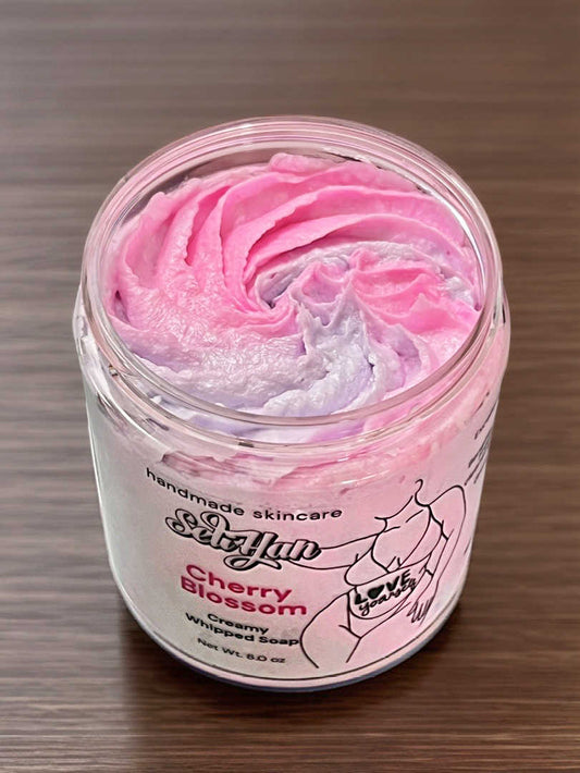 Cherry Blossom Whipped Soap - Seli Han Skincare 