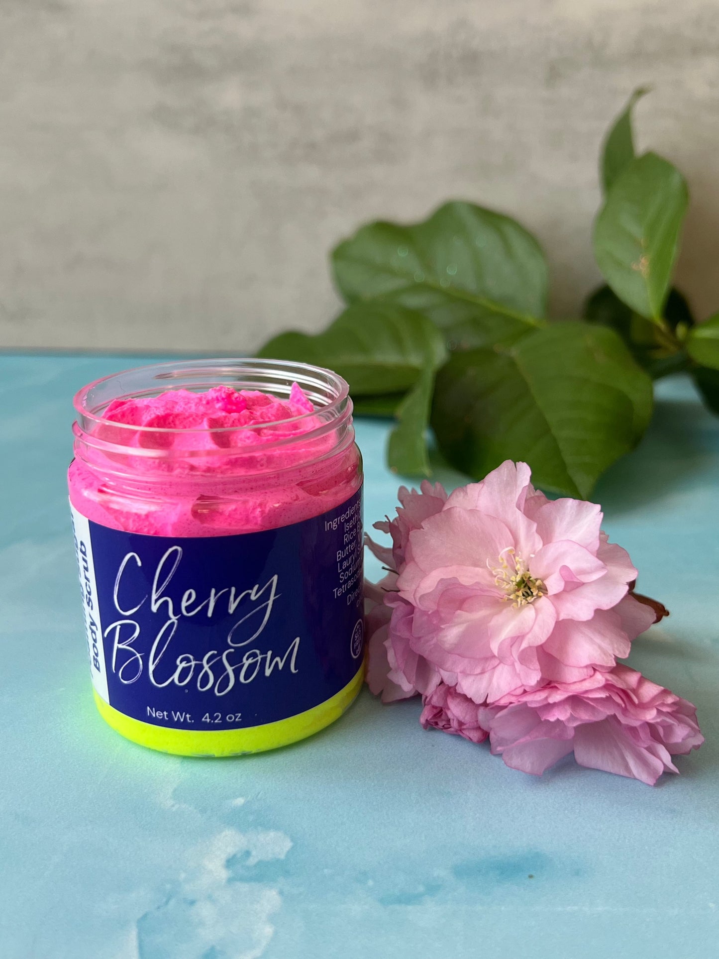 Cherry Blossom Foaming Body Sugar Scrub