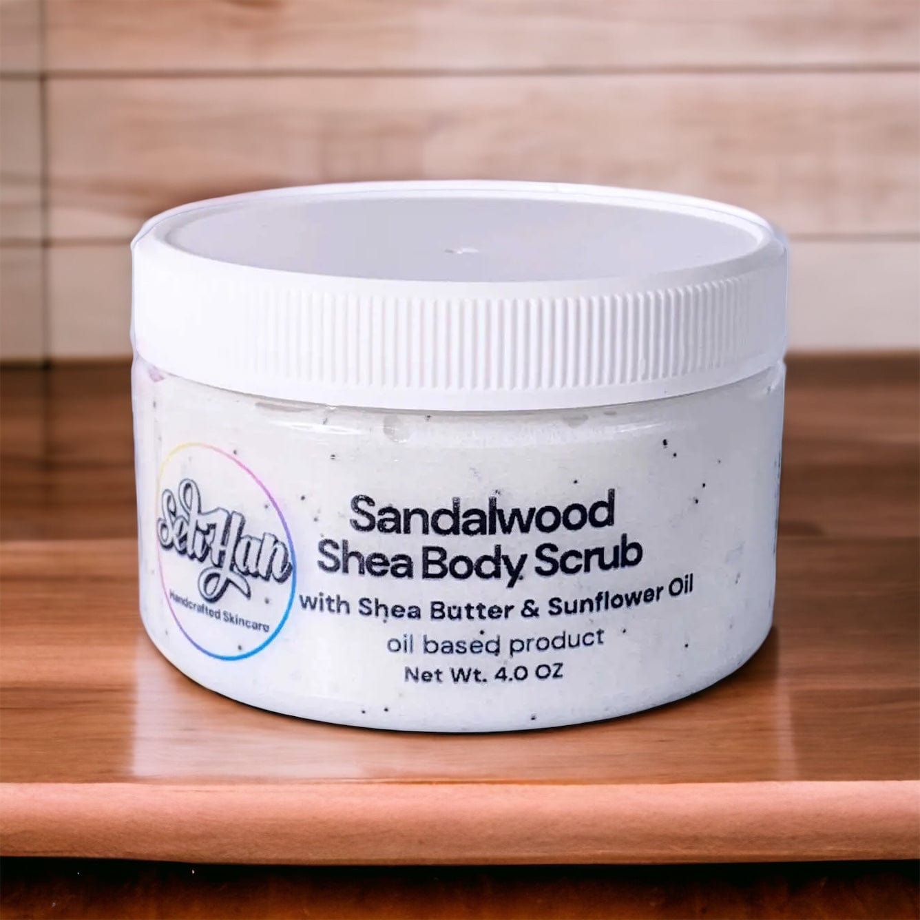 Sugar Body Scrub - Sandalwood - Seli Han Skincare 