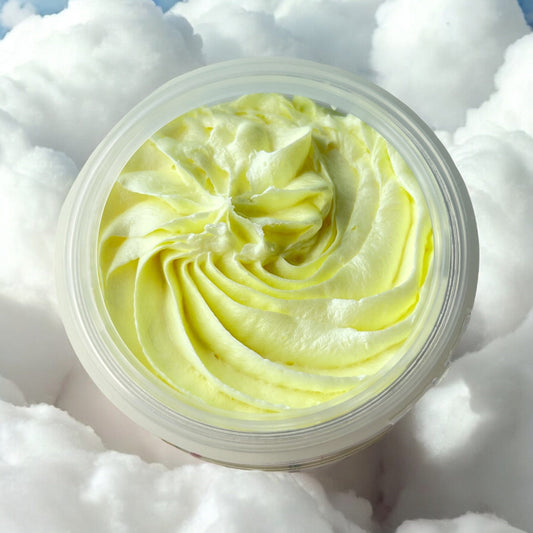 Lemon Cake Body and Shave Whipped Soap