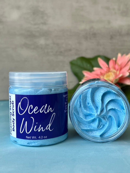 Ocean Wind Foaming Body Sugar Scrub
