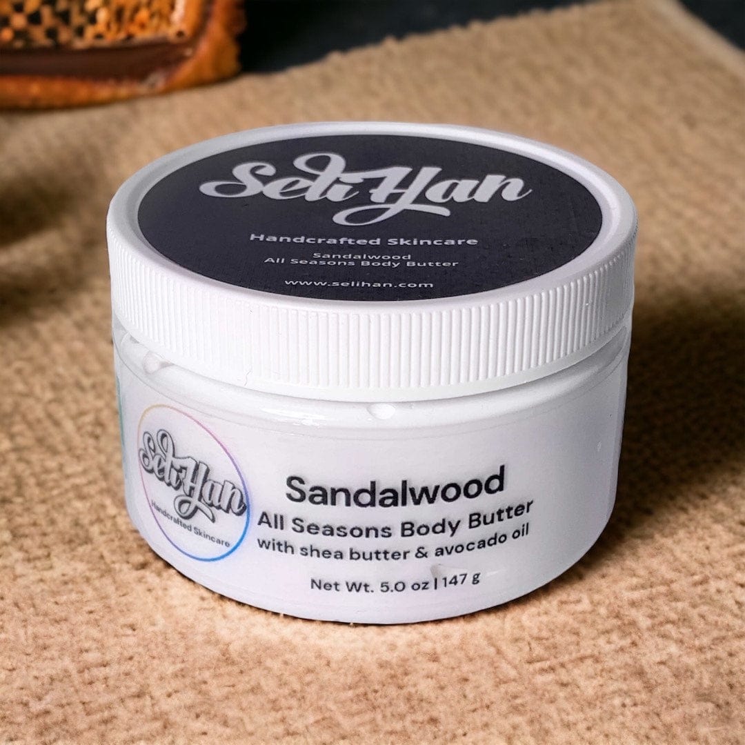 All Seasons Body Butter - Sandalwood - Seli Han Skincare 