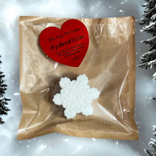 Aphrodisiac Snowflake Soap Bar