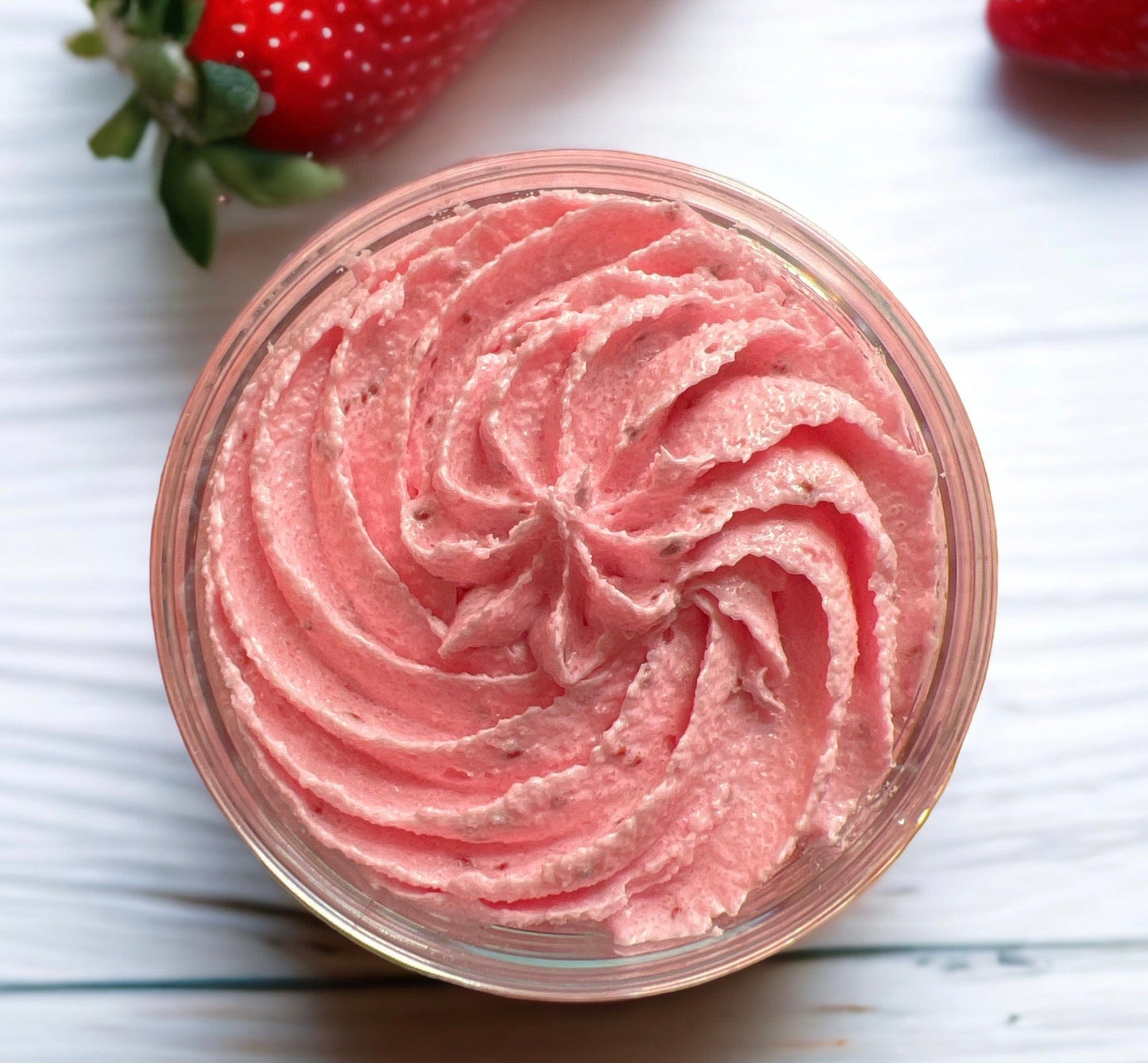 Strawberries & Champagne Foaming Body Scrub - Seli Han Skincare 