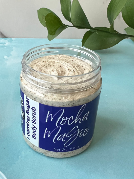 Mocha Magic Foaming Body Sugar Scrub
