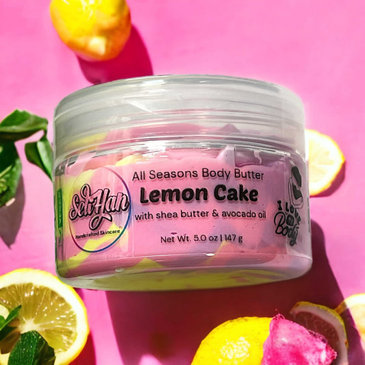All Seasons Body Butter - Lemon Cake - Seli Han Skincare 