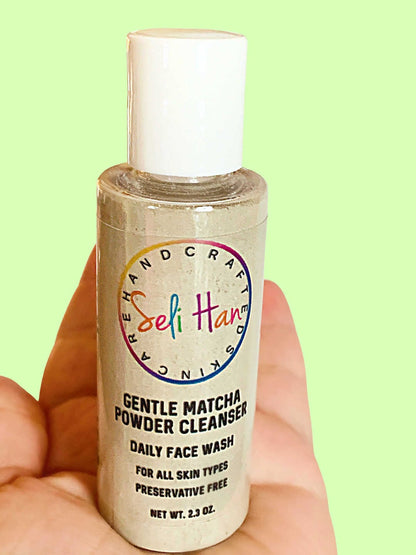 Powder Foaming Matcha Cleanser - Seli Han Skincare 